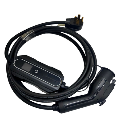 Carregador portátil de carregamento do Type2 EV da tomada Nema14-50 1 C.A. 32A da fase ajustável