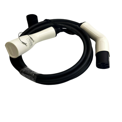 Carregador portátil de LLANO EV 1 C.A. 32A 7KW da fase para a tomada de carregamento de Schuko de 2 soquetes