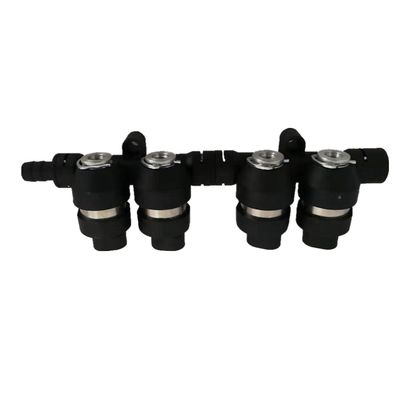 comprar 4 trilho montado 2Ohm/3Ohm do injetor do LPG CNG do preto do cilindro online manufacture