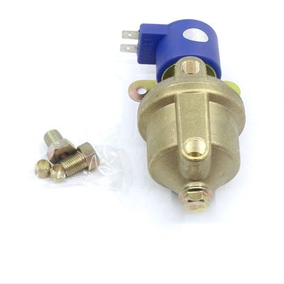 comprar Filtro de combustível de bronze do canal CNG LPG da forma de U integrado com válvula de solenoide online manufacture