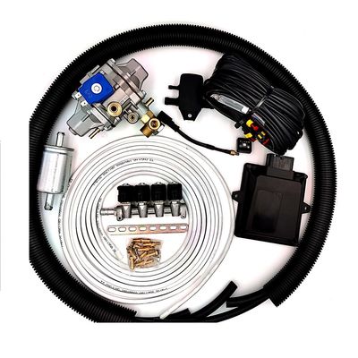 qualidade  Car Petrol To CNG LPG Conversion Kits Sequential 4 Cyl Fuel Injection Kit fábrica