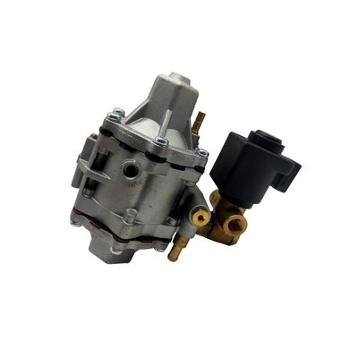 Regulador de pressão de CNG para a prata de alta pressão da válvula de solenoide e o redutor preto