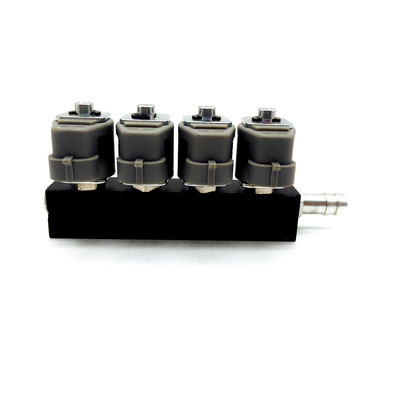 167HZ 2 ohm Grey Injetor Rail LN-LIG1S para 4 o jogo da conversão do gás do cilindro CNG LPG