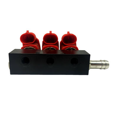 Trilho do injetor de LLANO LN-VTK03 para o cilindro 3 carros de um LPG CNG de 3 ohms