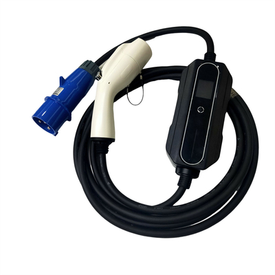carregador portátil ajustável da C.A. GB/T20234 EV de 32A 7KW para o tipo do standard internacional - 2