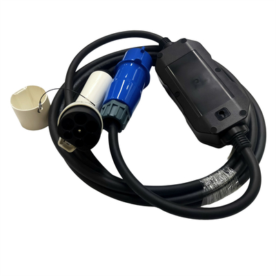 carregador portátil ajustável da C.A. GB/T20234 EV de 32A 7KW para o tipo do standard internacional - 2