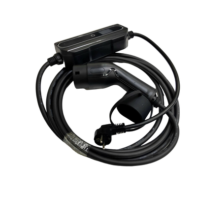 O padrão IEC62196 obstrui no carregador portátil de EV 1 C.A. 16A 3.5kw ajustável da fase