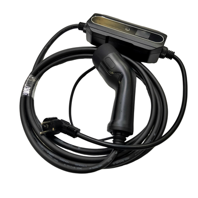 O padrão IEC62196 obstrui no carregador portátil de EV 1 C.A. 16A 3.5kw ajustável da fase