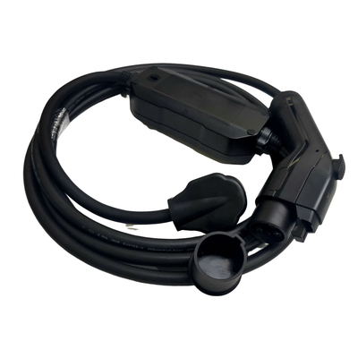 Carregador portátil de carregamento do Type2 EV da tomada Nema14-50 1 C.A. 32A da fase ajustável