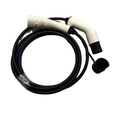 Carregador portátil de LLANO EV 1 C.A. 32A 7KW da fase para a tomada de carregamento de Schuko de 2 soquetes