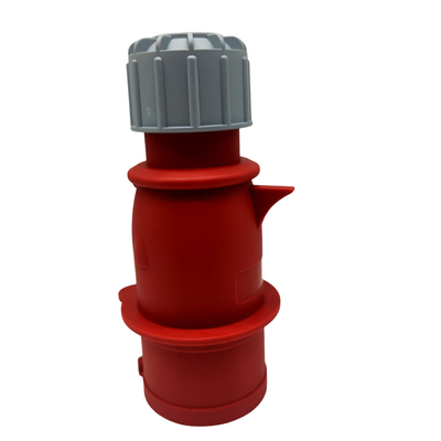 LLANO 32A ECO 5 Pin Red Charging Plug IP44 para o tipo - carregador portátil de 2 EV