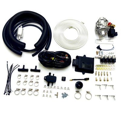 Kits de conversão multiponto para carros GLP GNV com redutor AT12 de trilho injetor de 48 pinos ECU IG1