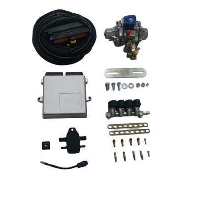 Trilho injetor de 4 cilindros 56 pinos ECU Kits de conversão de GNV para equipamentos de gás natural automotivo GNV