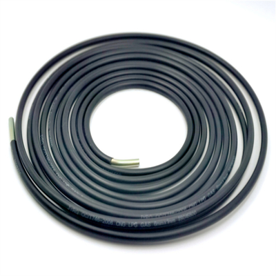 Cilindro de gás preto 6*1MM 5,5M Tubo de aço de baixo carbono para kits de conversão de GNV GLP