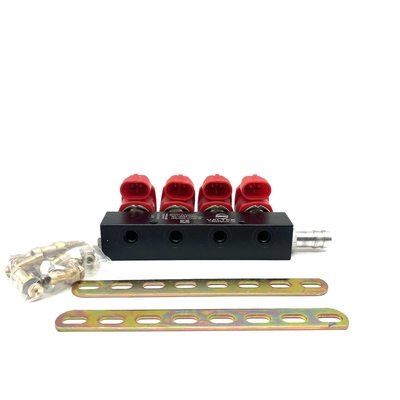 4 trilho do injetor do cilindro LVTK04 LPG CNG para jogos da conversão de CNG/GPL para todos os carros