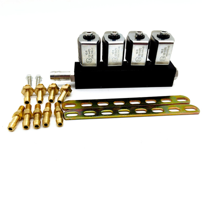 Grey Injetor Rail LN-LIG1S para 167HZ 2 sistema sequencial do LPG CNG do ohm