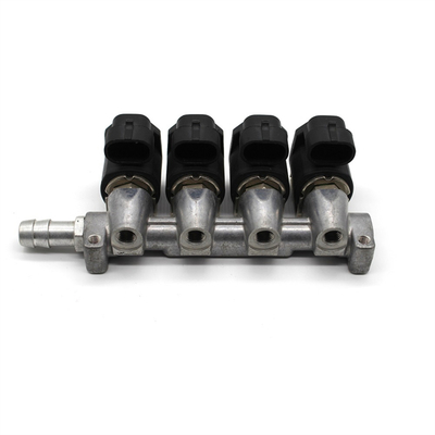 Injetor de liga de GNL com 4 cilindros com tensão de 12 V e resistência de 2 Ohm