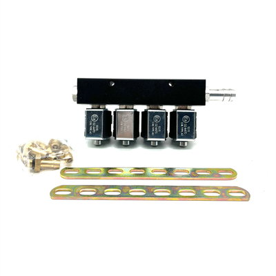 Injetor de GNC de ligas de 12 V para veículos de 4 cilindros Profissionalmente testado Resistência de 3 Ohm