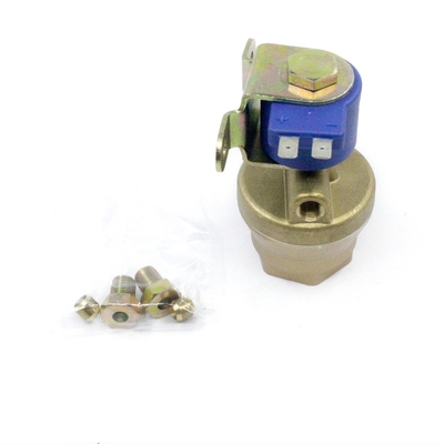 Bronze integrado do filtro do LPG CNG da válvula de solenoide com canal reto do gás