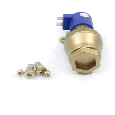 Bronze integrado do filtro do LPG CNG da válvula de solenoide com canal reto do gás