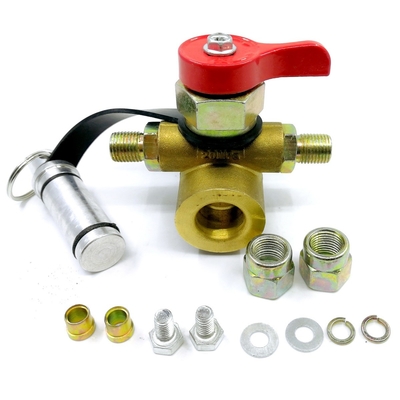 Válvula de gás ISO9001 do manual da válvula de enchimento do sistema de combustível CNG auto