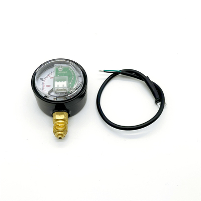 os calibres de pressão de aço inoxidável de 50mm CNG medem para o sistema de combustível do carro