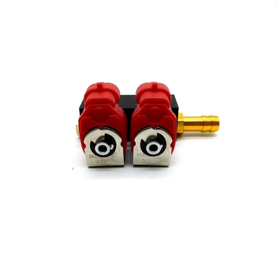 2 trilho do injetor de combustível do trilho do injetor do cilindro 3Ohm CNG LPG para o sistema de conversão de Autogas