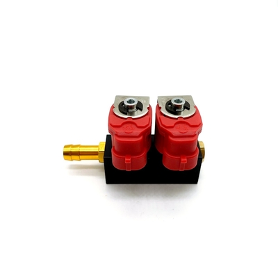 2 trilho do injetor de combustível do trilho do injetor do cilindro 3Ohm CNG LPG para o sistema de conversão de Autogas
