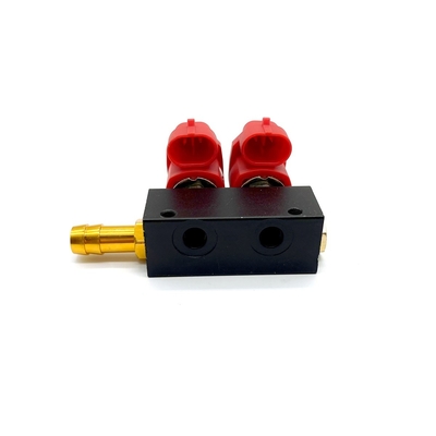 2 trilho do injetor de combustível do trilho do injetor do cilindro 3Ohm CNG LPG para o sistema de conversão de Autogas