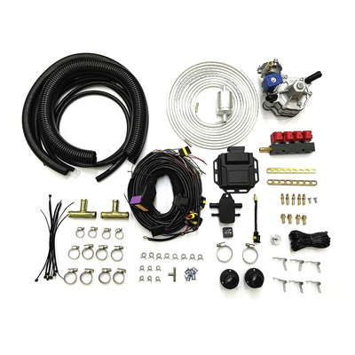 Gasolina cilindro liquefeito EFI Conversion Kit dos jogos 4 da conversão do gás ao auto CNG LPG do petróleo